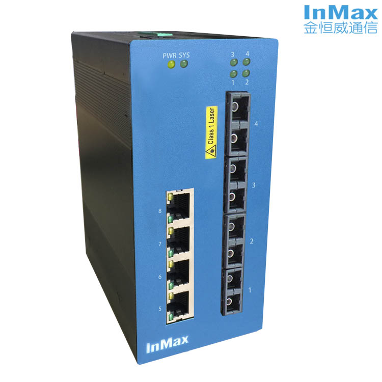 8 ports network switch 44 Managed Industrial Ethernet Switch i608B