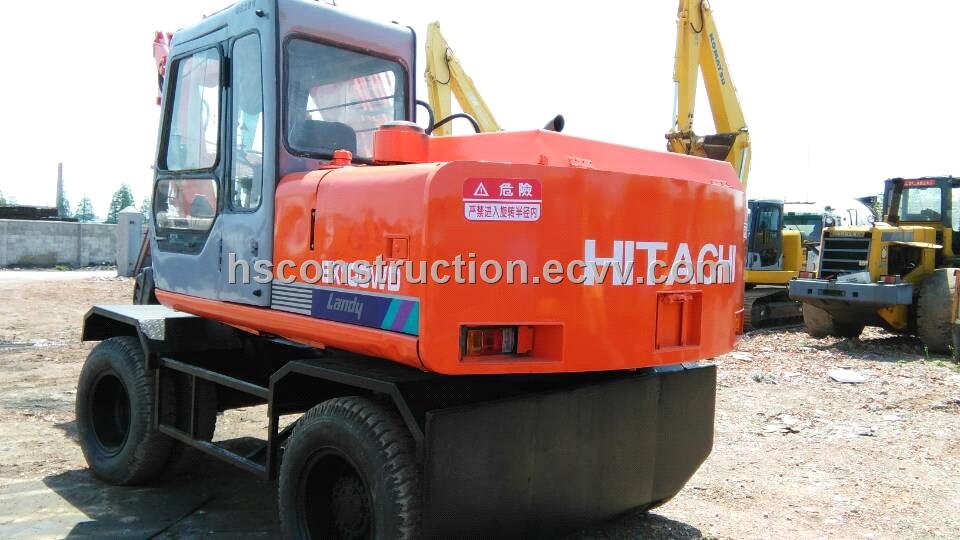 Used Hitachi EX100WD Wheel Excavator Second Hand Hitachi Hitachi EX100WD Wheel Excavator