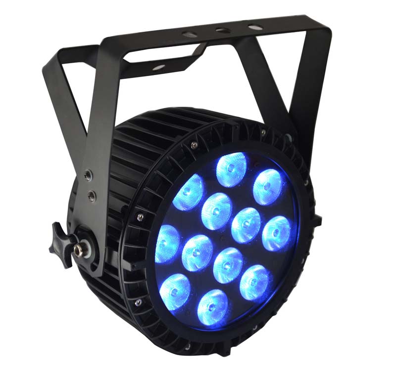 RGBWA5IN1FLATLEDPAR64STAGELIGHTDMXPOWERCONPARTYLIGHTSTAGELIGHTING