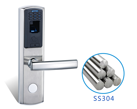 Remote control fingerprint door lock for wooden and metal door with low price