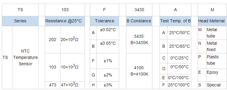 NTC Temperature Sensor