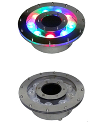 9W RGB LED Fountain Light/IP68 LED Underwater Light/Color Change Swimming Pool Light/Outdoor Light