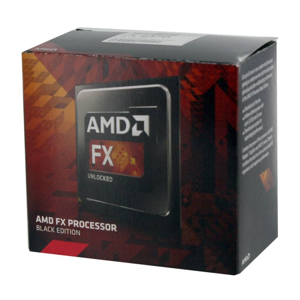 AMD FX 8370E 3.3GHz AM3+ Black Edition Boxed Processor CPU from Hong ...