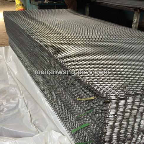 FlattenedExpandedmetalsheetAmericanExpandedmetal