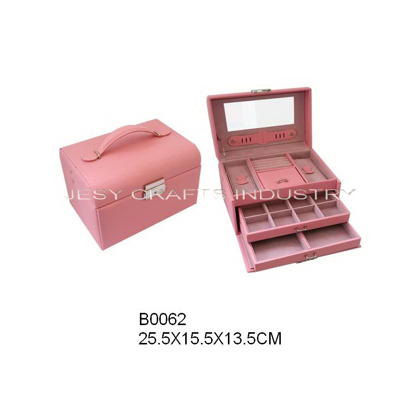 Cosmetic jewelry boxB0062