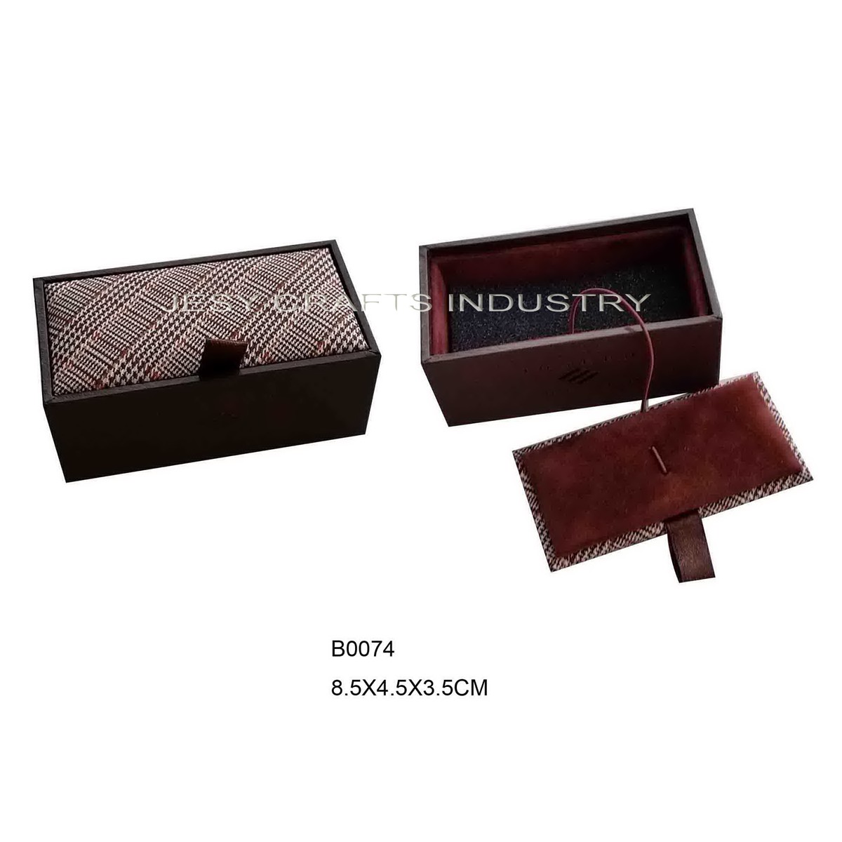 Small cufflink boxB0074