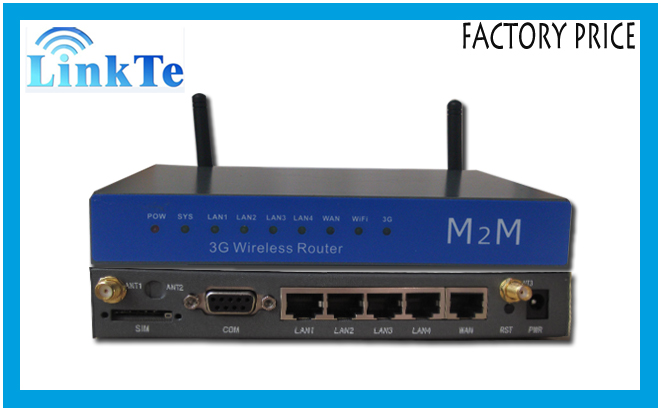3G WIFI IPSEC VPN HSDPA EDGE GPRS LTE Cellular Router hotspot with Ethernet LAN M2M
