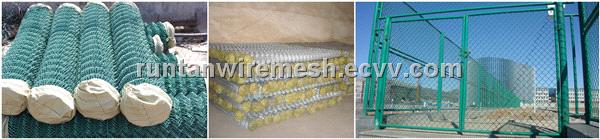 Hot dipped Galvanized Chain link fence