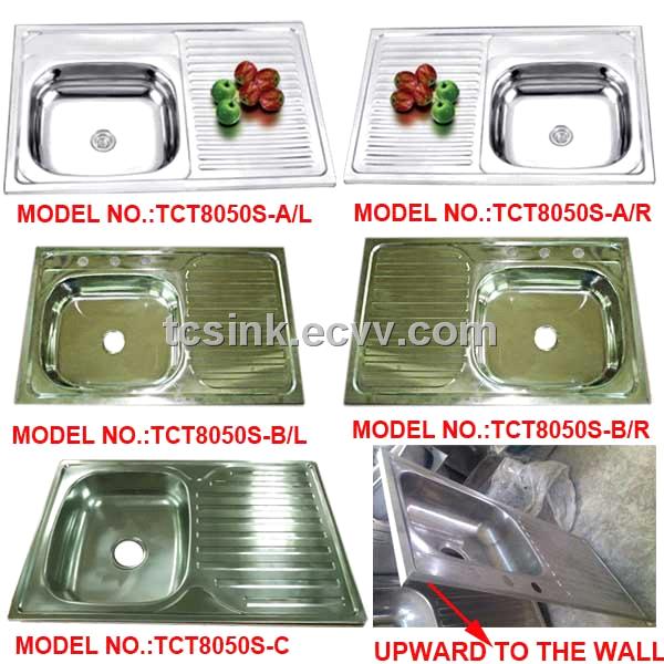 800x500x150mm Inox 201 Used Kitchen Sinks For Sale