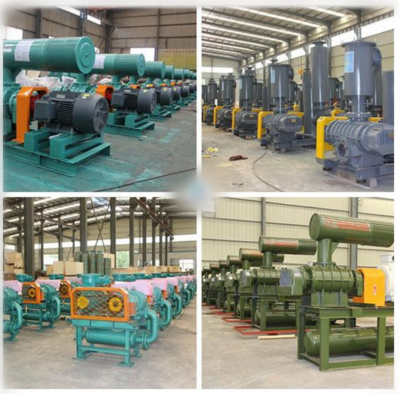 three lobes roots blower manufacturer sewage treatment aeration blower