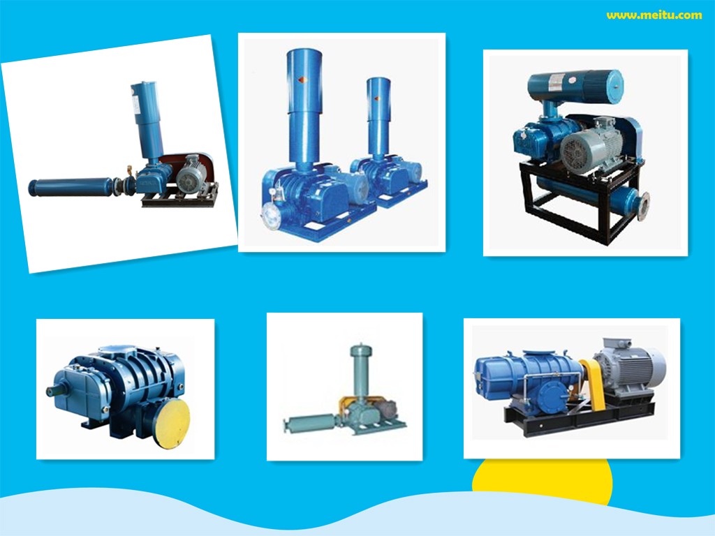 three lobes roots blower manufacturer sewage treatment aeration blower