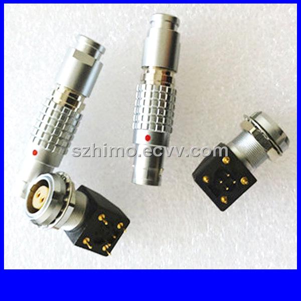 push pull 2 3 4 pin lemo metal automotive wire connector