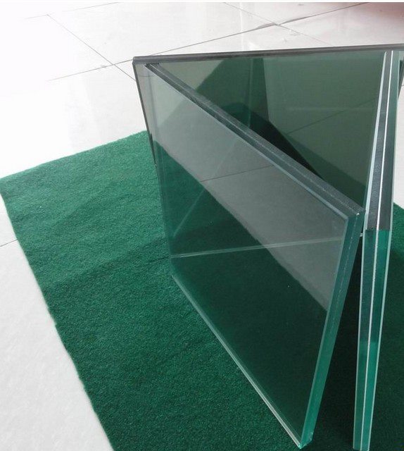 6mm smoked milky tempered laminated glass for interior doors china glass factory