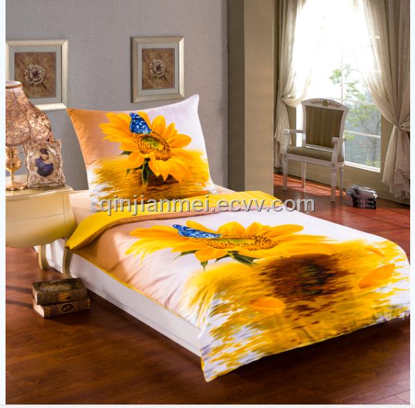 hometextile cotton and mocrofibre 3D bedding set