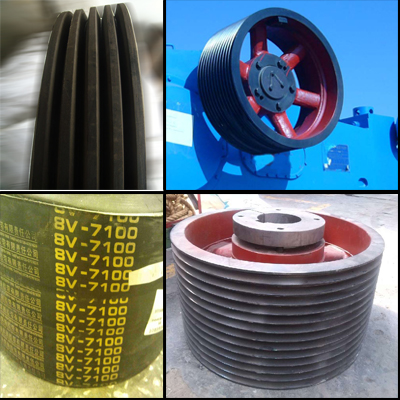 F1000 Mud Pump Transmission Belt Pulley
