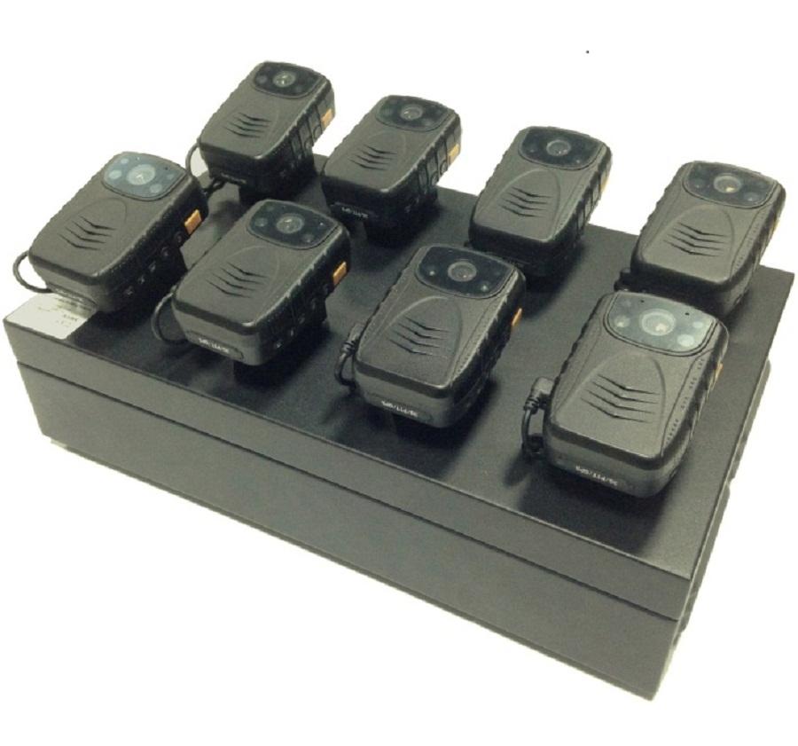 Ccaravan CPC-8 Police Body Camera Docking Station up to 8 Devices/ Fast Charging/ Data Uploading