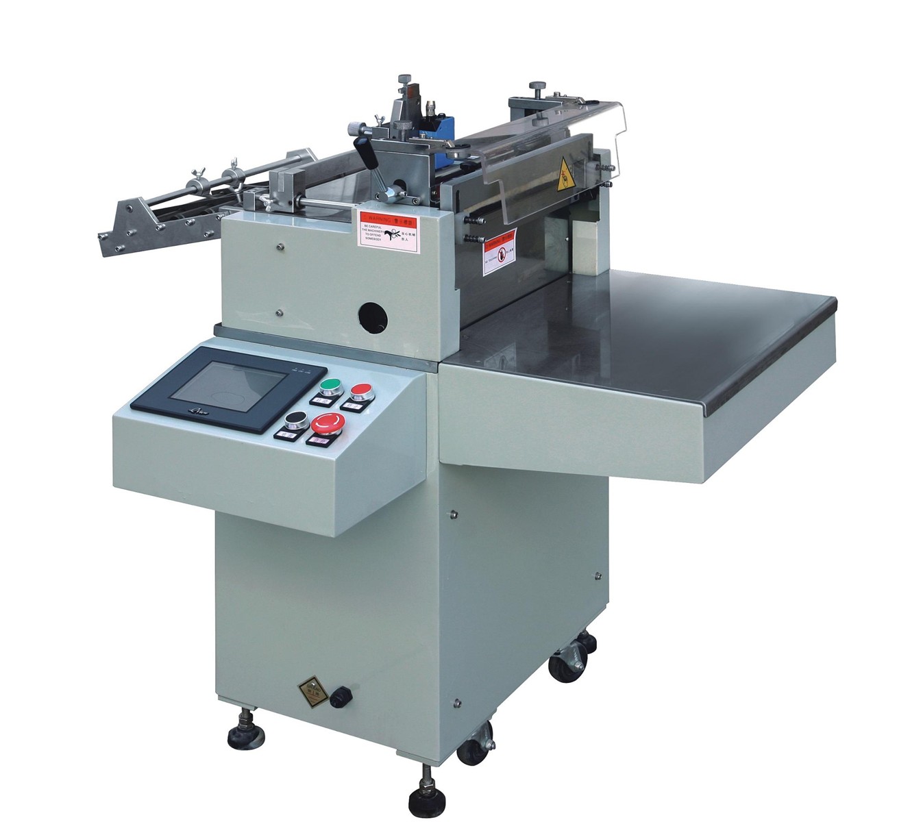 Roll To Sheet Cutting Machine For Wrapping Packaging Film, Paper With ...