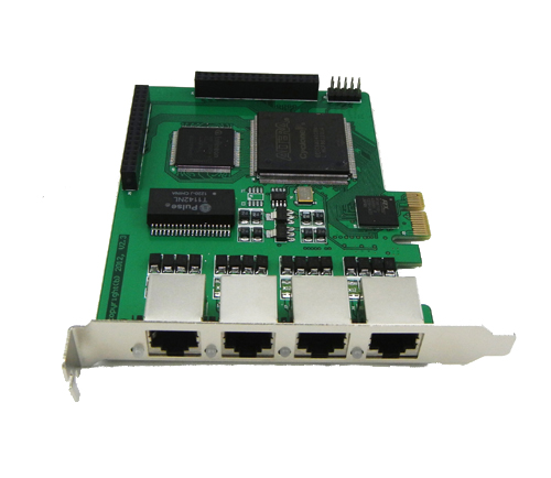 Asterisk PRI Card support E1T1 with PRI R2 SS7 for VOIP PBX ISDN gateway