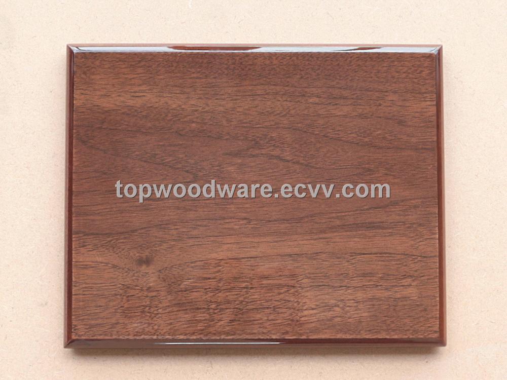 Wooden Walnut Piano High Gloss Finish Awards Wall Plaque