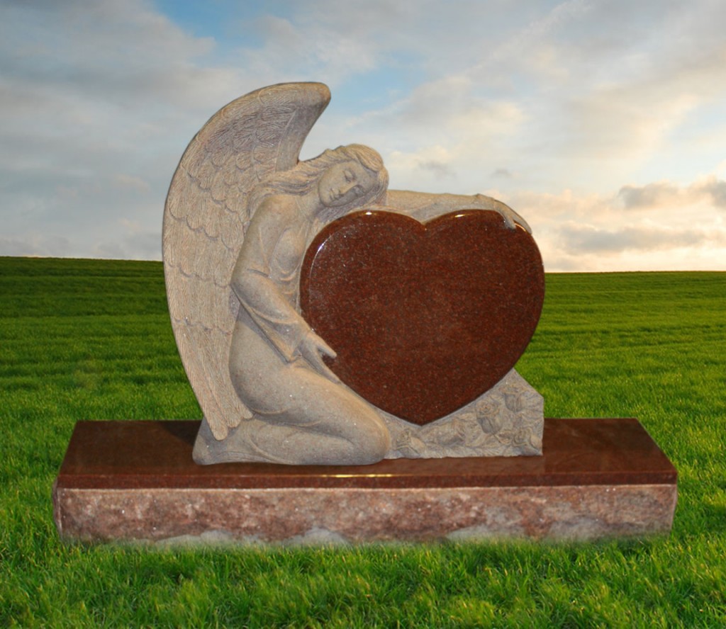 Памятники в форме сердца для детей