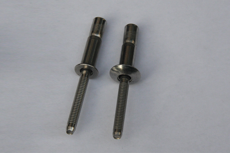 3/16 to 1/4 stainless steel dome head blind rivets of automotive industry