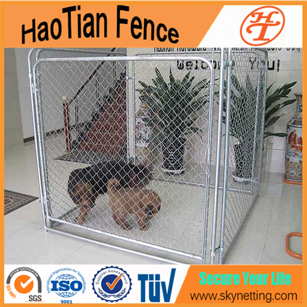 Portable Chain Link Fence Outdoor Dog Run Kennel Temporary