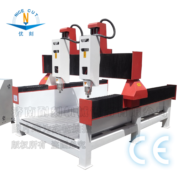 NCM1325 Two Gantry Stone CNC Engraving Router Machines for Marble