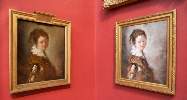 Dulwich Picture Gallery hung a replica painting