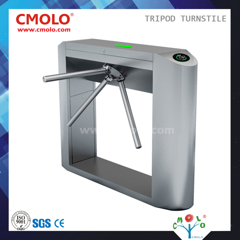 CE Approved SemiAutomatic Security Turnstiles CPW400DS