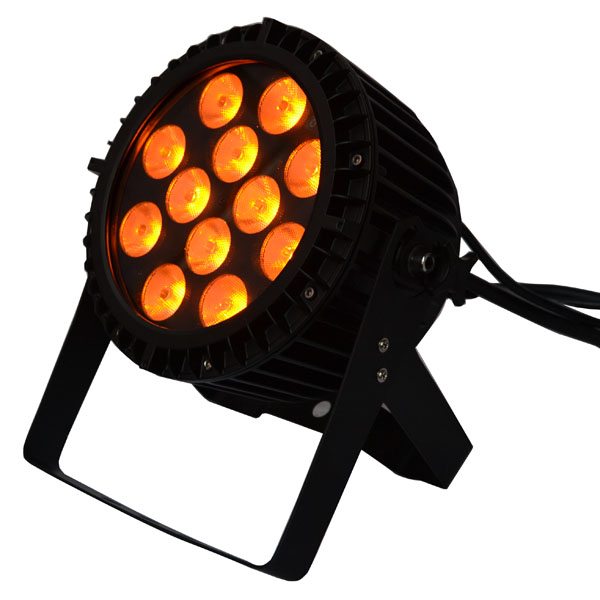 Waterproof Outdoor Ip65 Slim Led Par Light 12x12w 5in1 Rgbwa Led Dmx512