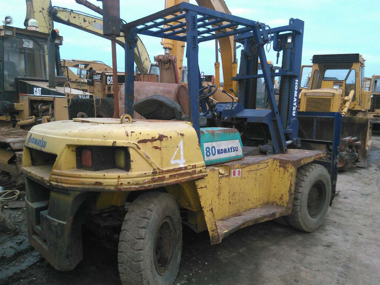 UsedforklliftKomatsu8tFD806