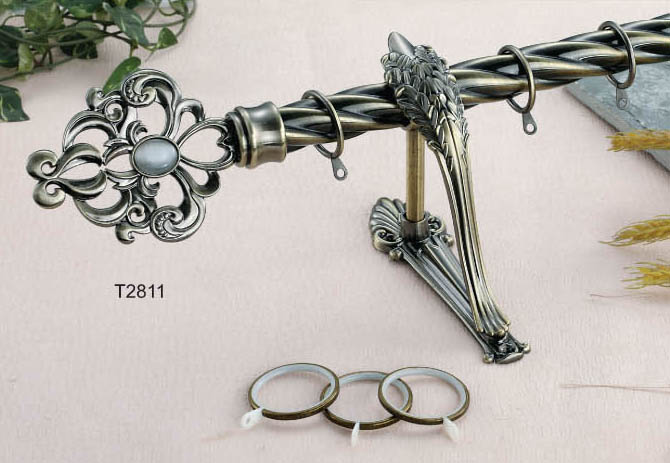 Window Treatment Flexible Curtain Rod Wall Brackets Window Treatment Flexible Curtain Rod Wall Brackets