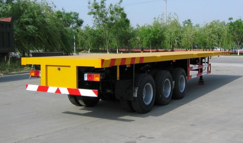 Sinotruk 3 axle Fuwa Brand Container Semi Trailer