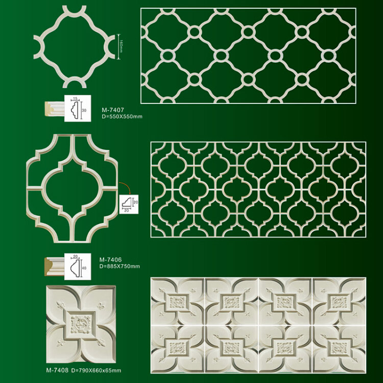 Ceiling Tiles Wall Mouldings From China Manufacturer