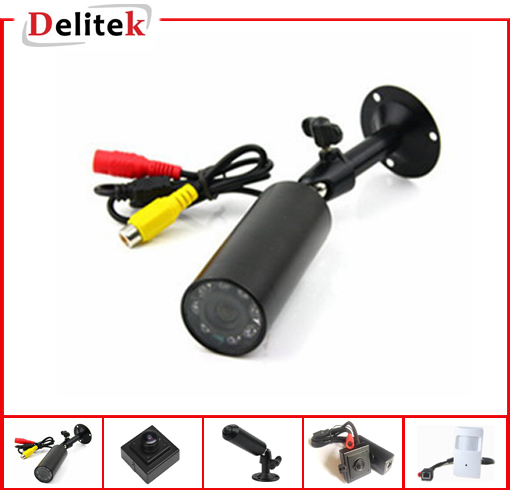 Mini Bullet Color Camera with Night Vision IR LEDs