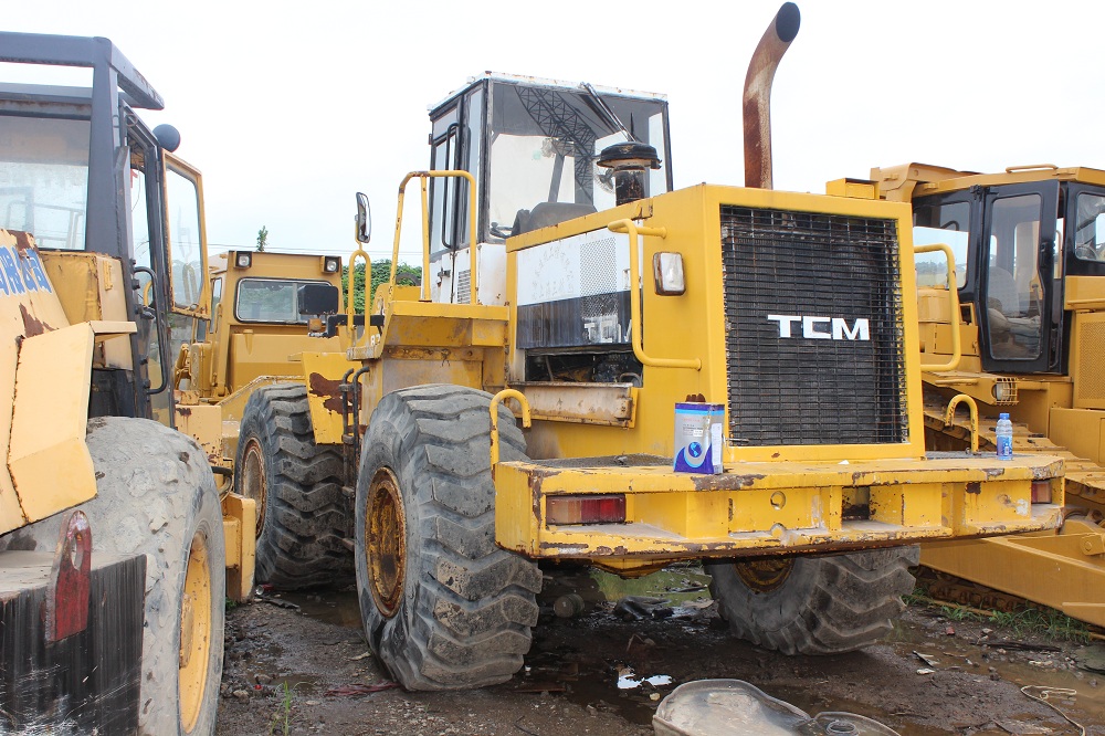 USED ORIGINAL TCM 870 WHEEL LOADER/USED TCM WHEEL LOADER FOR SALE from