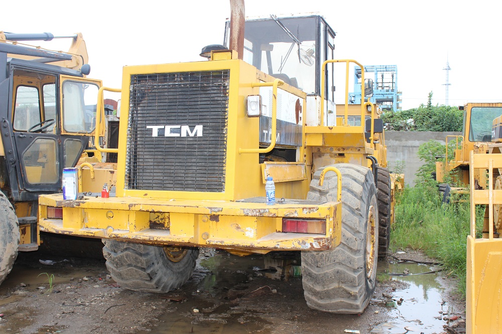 USED ORIGINAL TCM 870 WHEEL LOADER/USED TCM WHEEL LOADER FOR SALE from