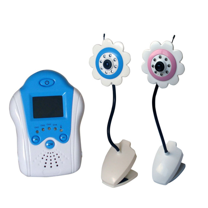 58GhzDigital4CHWirelessBabyMonitorwith18inchLCD