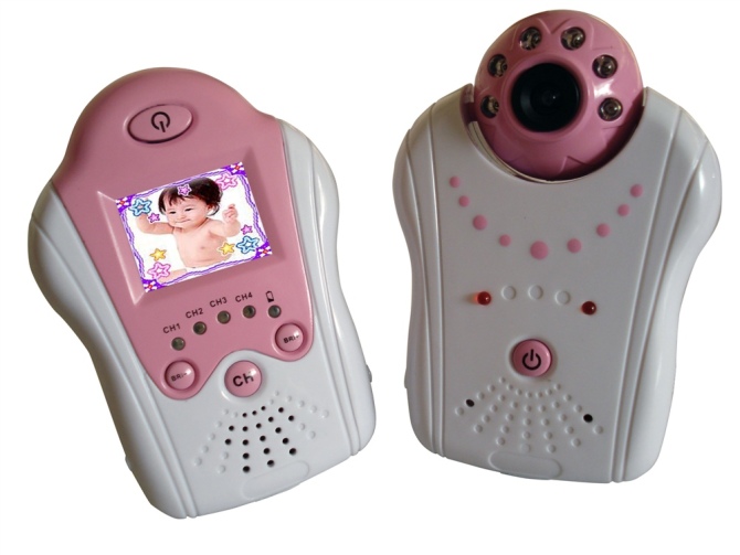 securitywirelessbabymonitorwithLCD