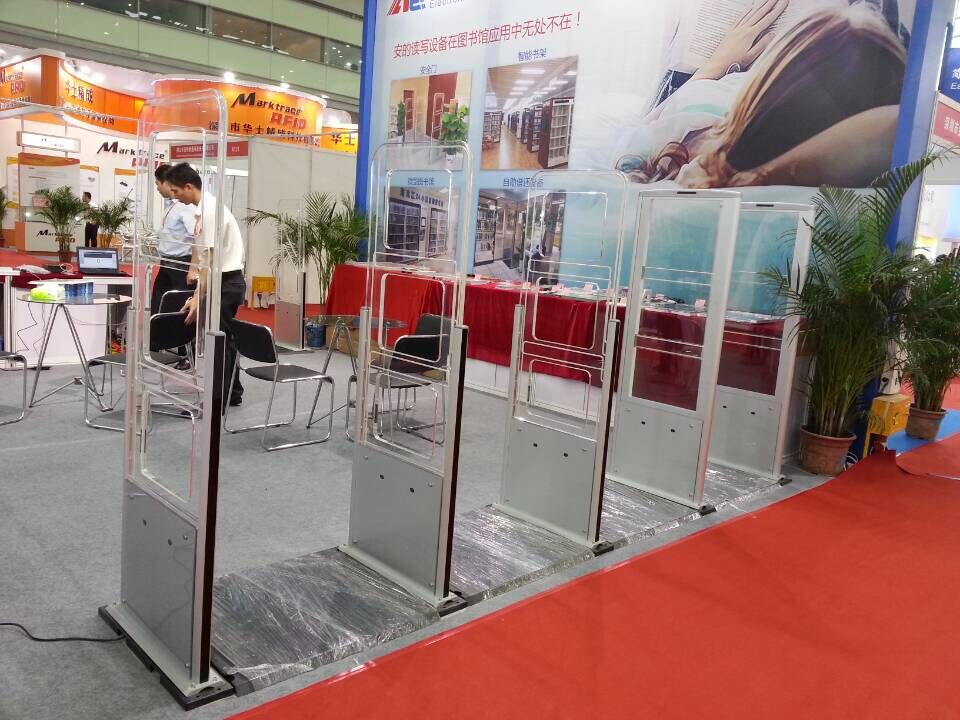 1356Mhz ISO15693 RFID Library anti theft security gate gates antenna wireless rfid gate reader