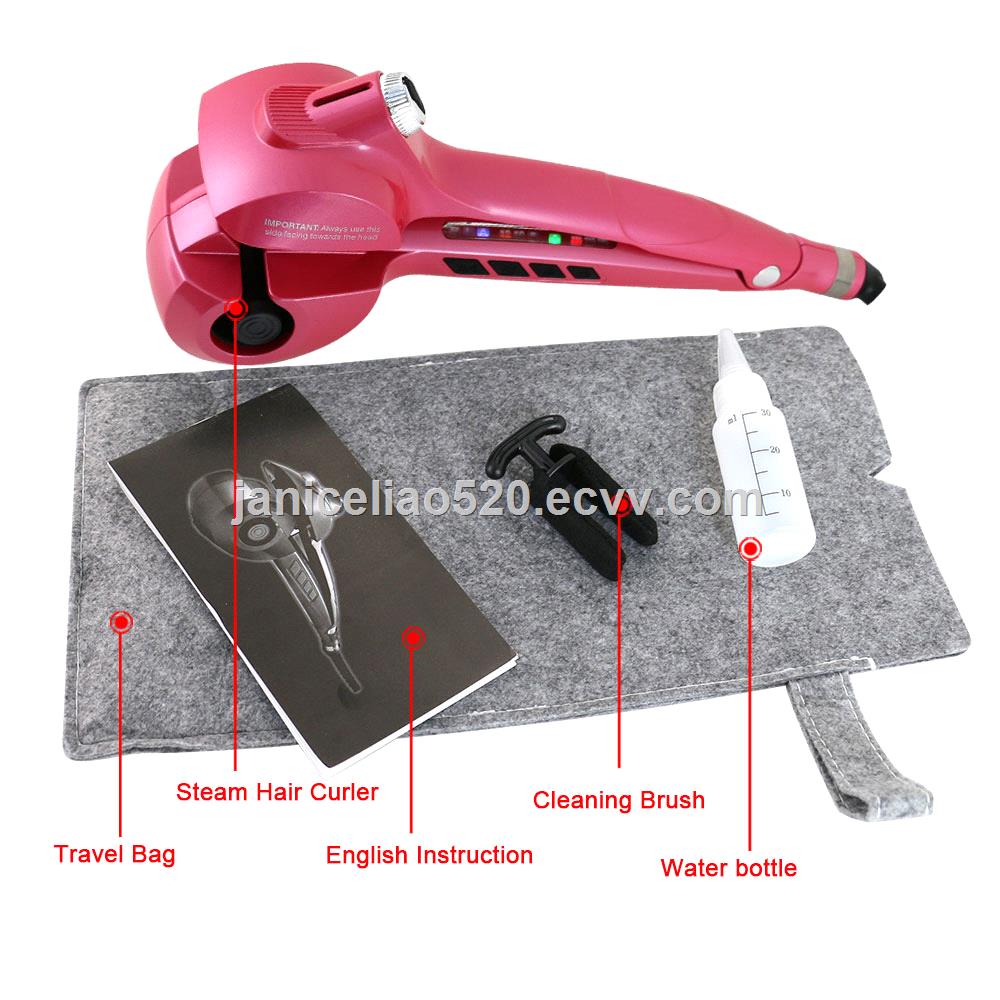 WholesaleHotEasyCurlVaporCurlingIronNewAutomaticSteamHairCurler