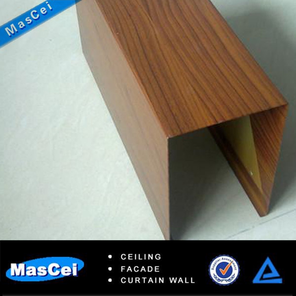 Faux Wooden Aluminum Strip Ceiling From China Manufacturer