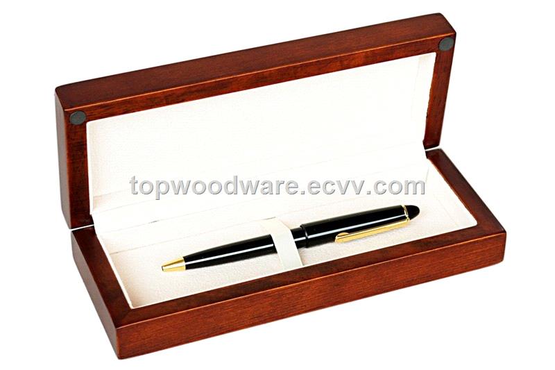 Brown Matt frinish wooden pen collection packing gift box