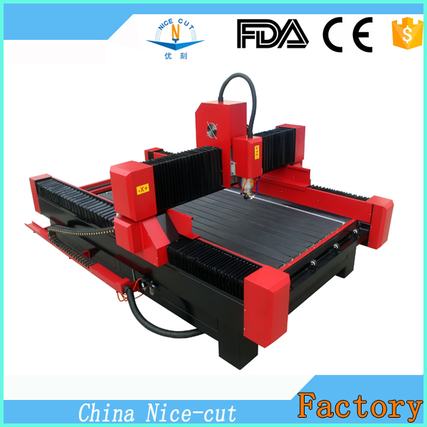 NCM1224 3d cnc stone sculpture machinestele engraving cutting advertisement engraving machine