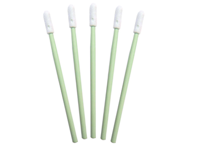 CHFS742 cleanroom swabs with foam tip and ESD handle
