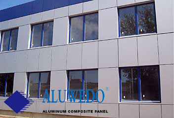 Fireproof aluminum composite panel, aluminium composite panel