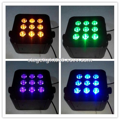 2015new9X15WRGBAWledpar64lightLCDdisplay