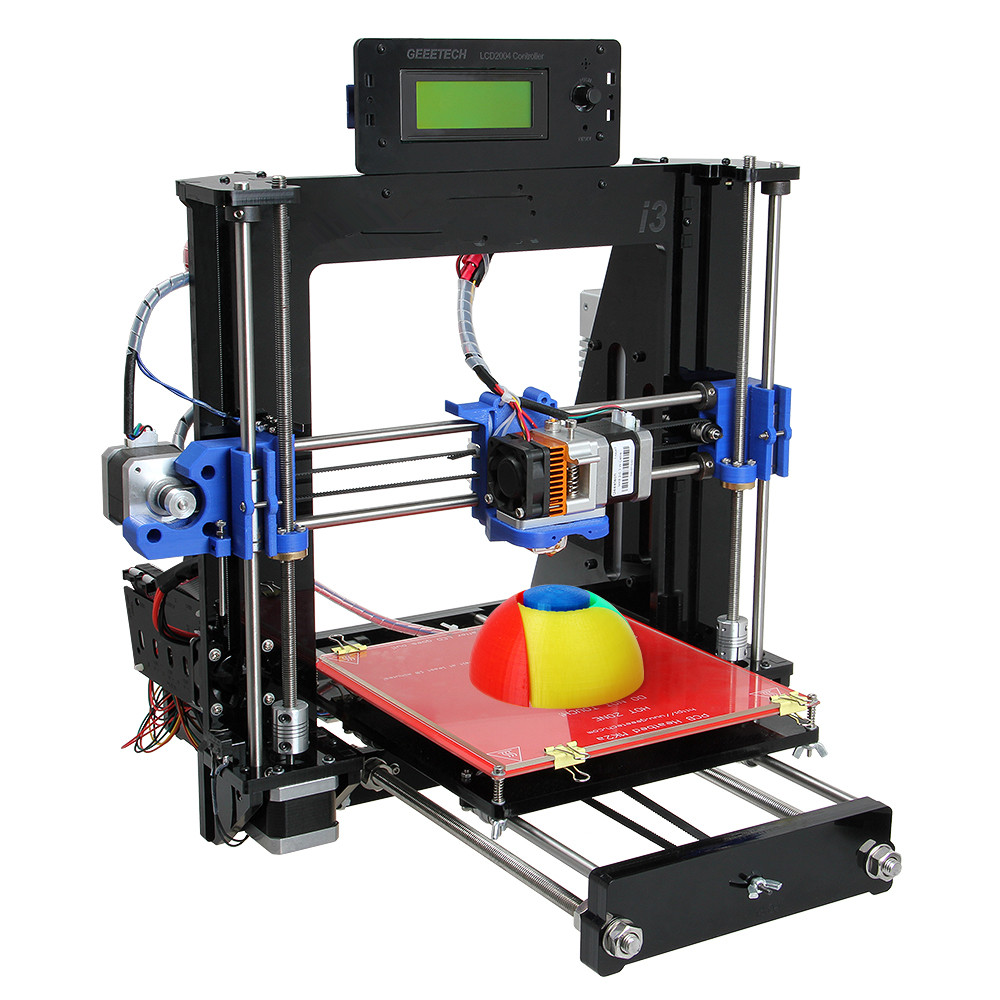 2015UpgradedQualityHighPrecisionReprapPrusaI3XDIYFullAcrylic3dPrinterKitsFreeLCD