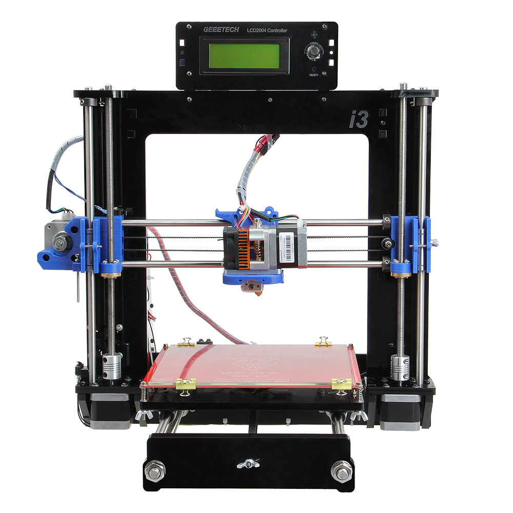 2015UpgradedQualityHighPrecisionReprapPrusaI3XDIYFullAcrylic3dPrinterKitsFreeLCD