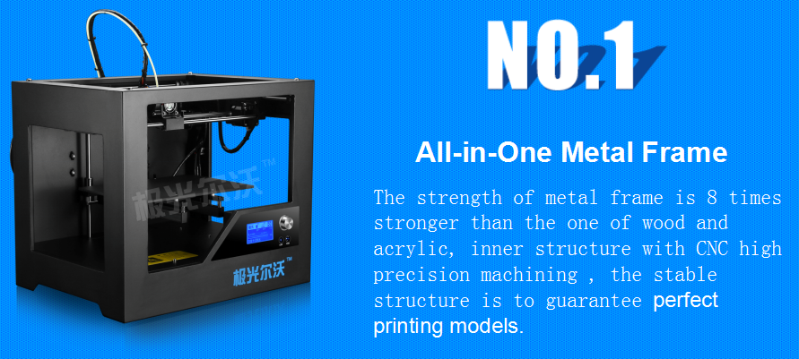 2016Highperformancethreedimensionalprinter3Dprintingmachine